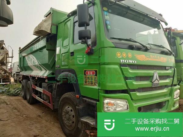 山西出售二手豪沃后八輪自卸車