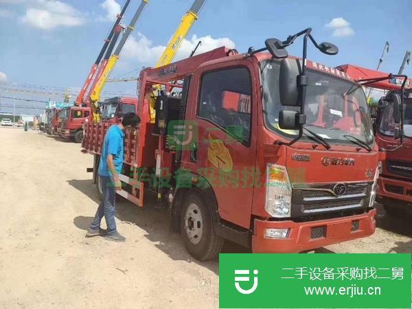 江西出售二手單橋8噸隨車吊