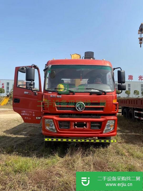 湖北出售二手徐工12噸隨車吊