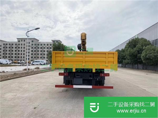 湖北出售二手后八輪徐工12噸加長臂雙聯泵隨車吊