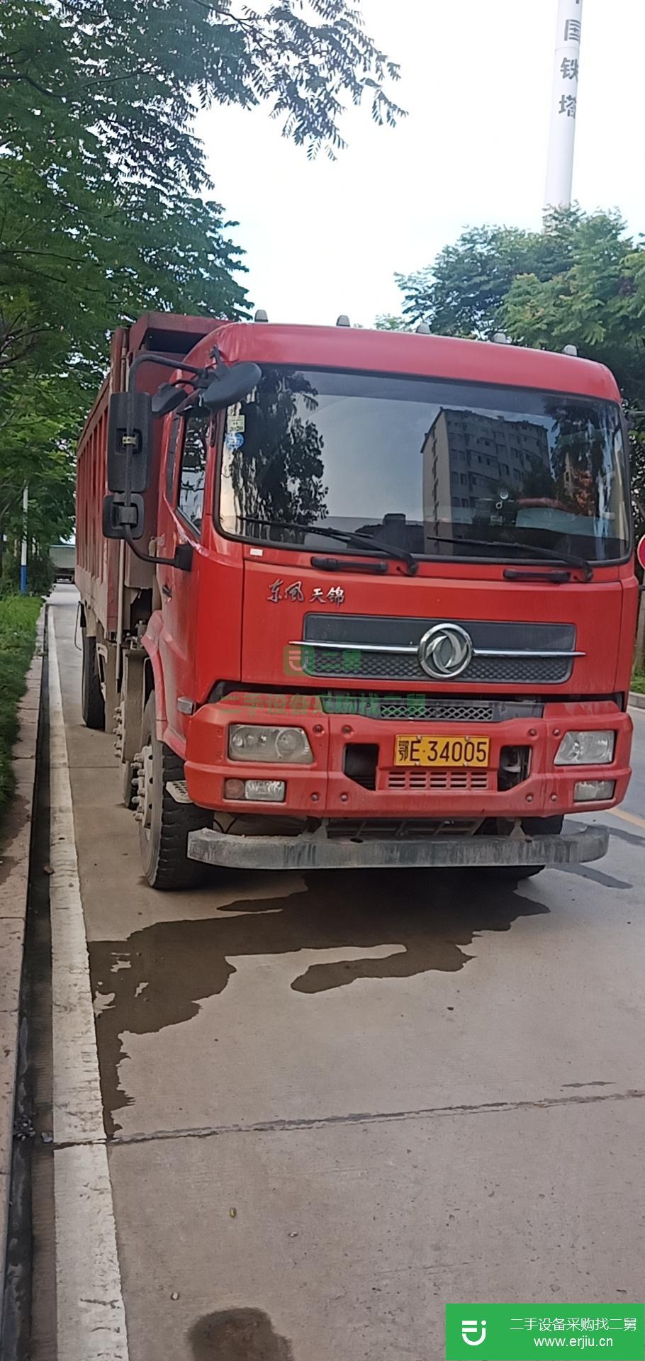 湖北出售二手東風270馬力自卸車