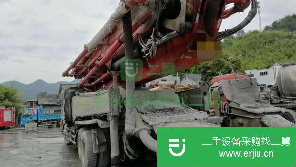 浙江出售二手五十鈴46米泵車