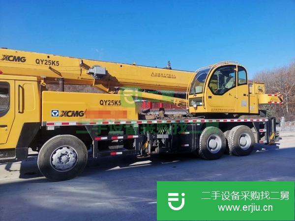 黑龍江出售二手徐工QY25K5汽車吊