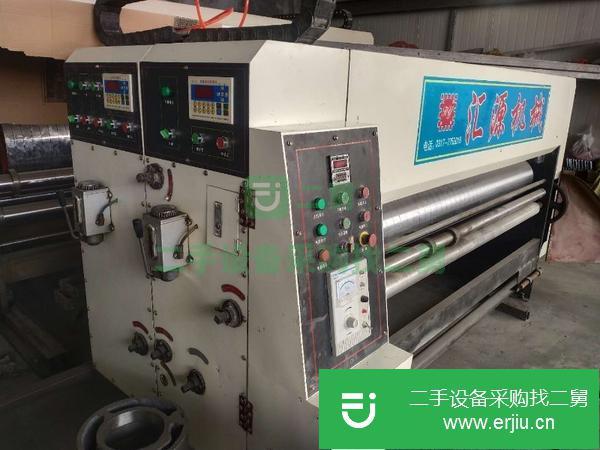 河北出售二手單色開槽水墨印刷機