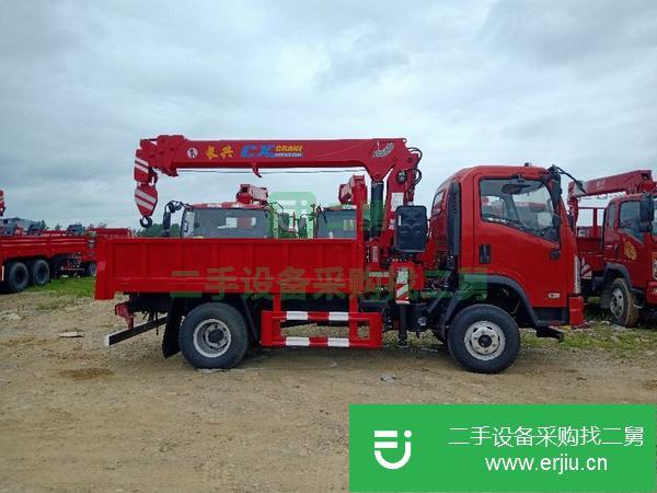 山西出售二手大運五噸隨車吊