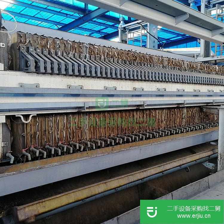 山東出售二手板框隔膜壓濾機(jī)