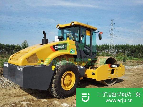 吉林出售二手徐工26噸振動壓路機