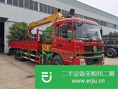 廣西出售二手東風專用后八輪12噸隨車吊