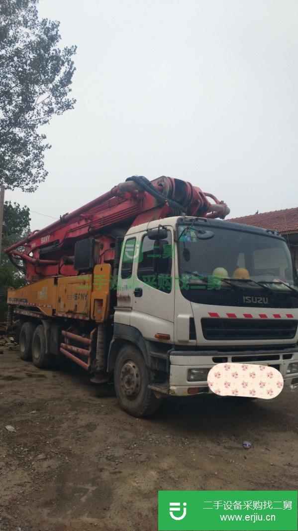 河北出售二手三一三橋46米泵車