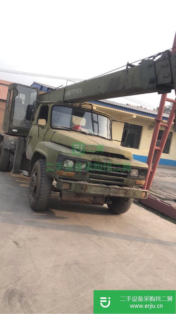 湖北出售二手8噸3節(jié)臂吊車