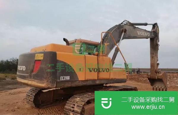 四川出售二手15年沃爾沃210B挖掘機
