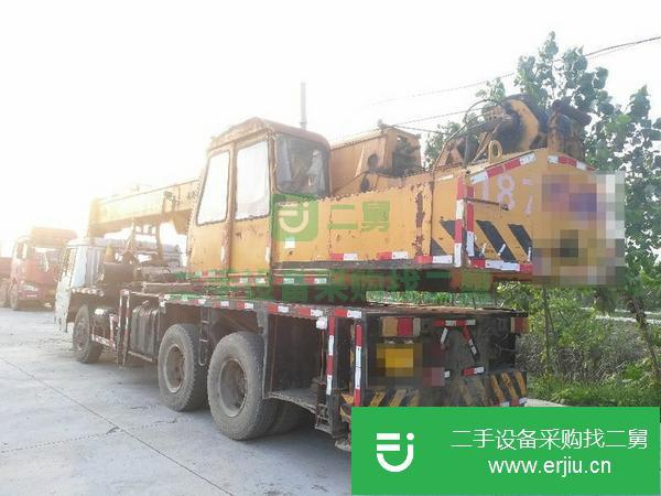江蘇出售二手蚌埠吊車16噸 手續齊全