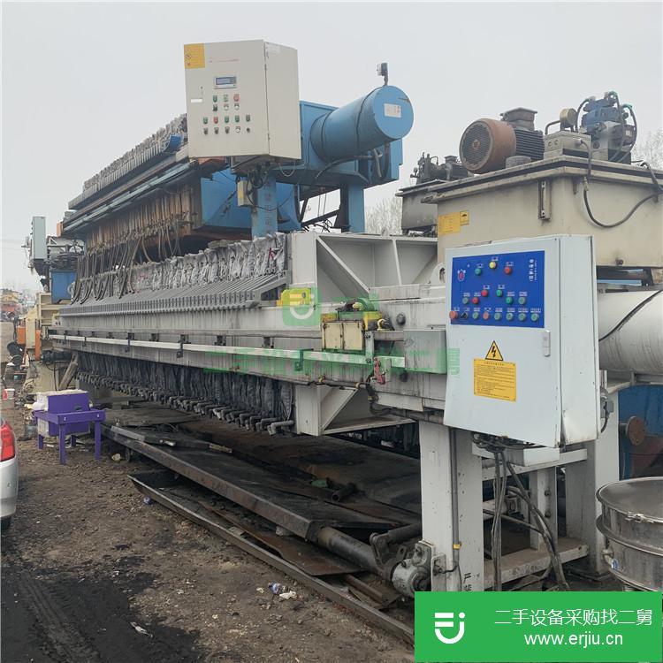 山東出售二手400平方程控隔膜壓濾機