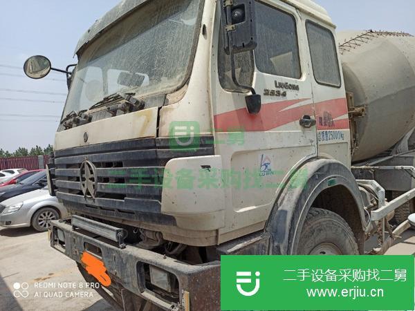 山東出售二手奔馳攪拌車