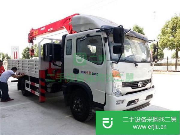 湖北出售二手時(shí)風(fēng)6.3噸單橋隨車吊