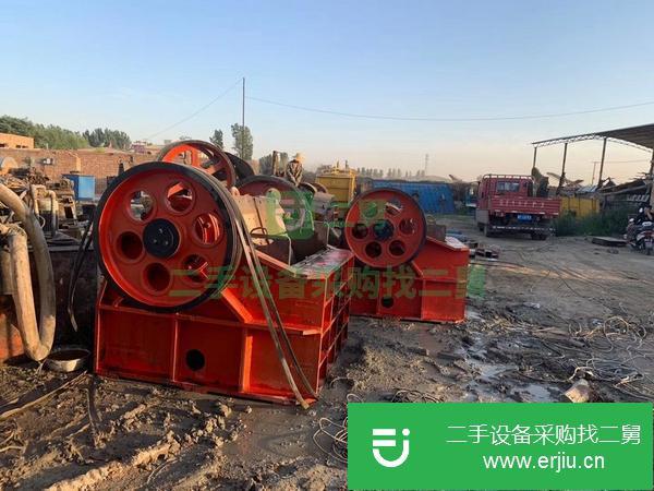 河北出售二手雙動顎式破碎機