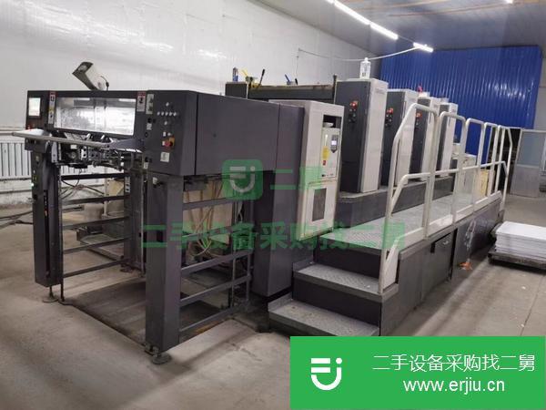 浙江出售二手筱原75-4印刷機