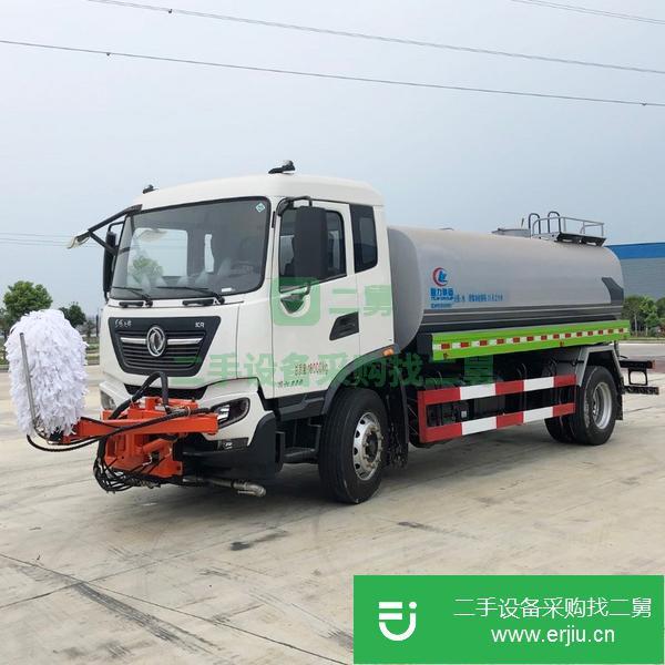 貴州出售二手東風灑水護欄清洗車