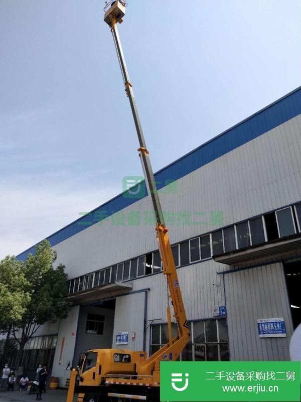福建出售二手21米藍牌高空作業工程車 支持分期