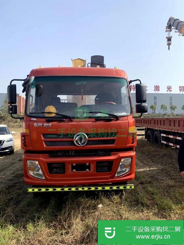 湖北出售二手2018年4月玉柴240馬力12噸隨車吊