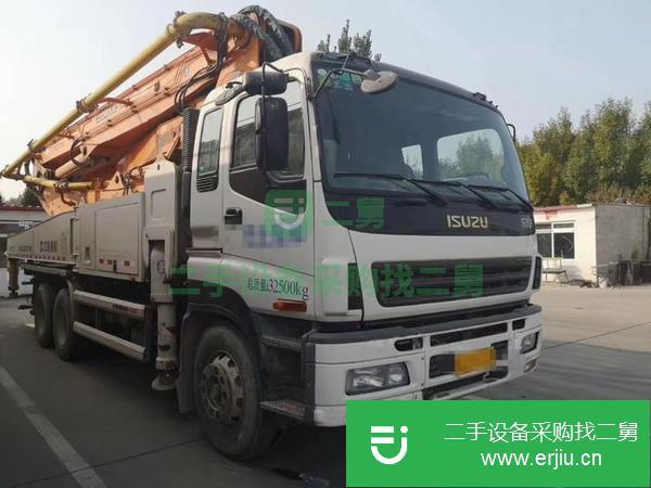 河北出售二手中聯47米泵車