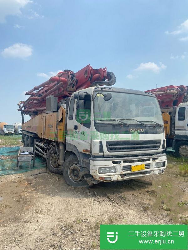 江蘇出售二手徐工56米泵車