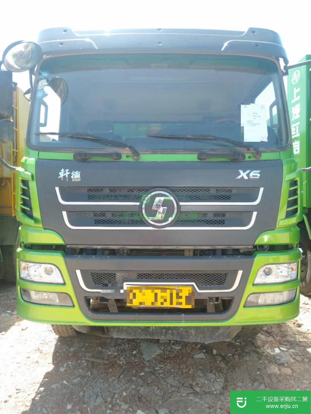 江西出售二手陜汽300馬力自卸車