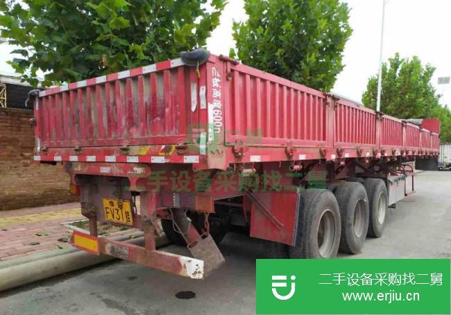 河南出售二手陜汽重卡13米掛車