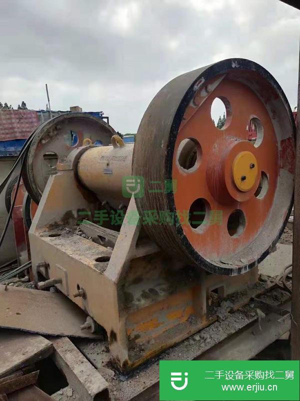 貴州出售二手69石料顎式破碎機