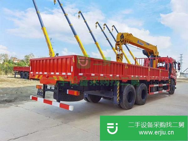 湖北出售二手8噸隨車吊