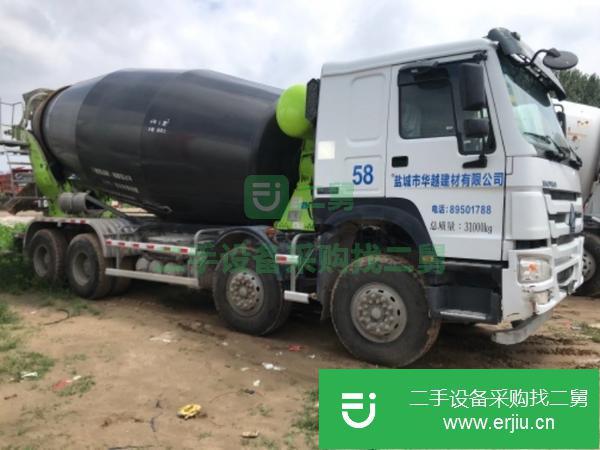福建出售二手17年18方豪沃攪拌車國五排放,車長10米，全國包提檔過戶