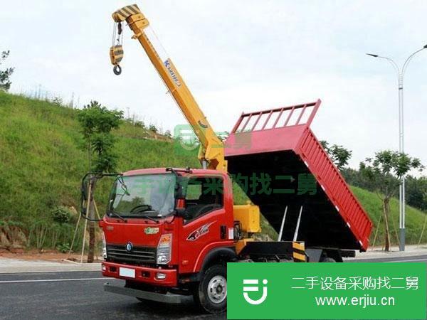 湖北出售二手吊車，帶自卸