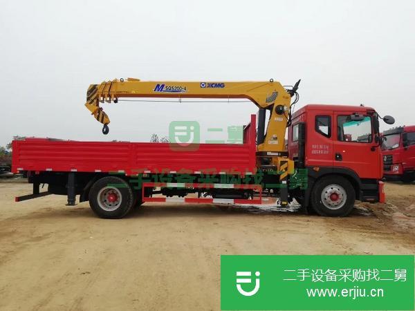 山西出售二手單橋徐工8噸隨車吊國六