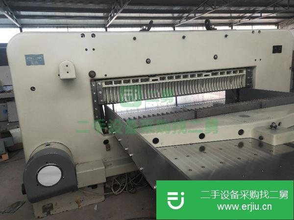 廣東出售二手1860申威達雙渦輪伺服程控切紙機