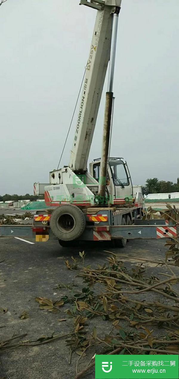 陜西出售二手中聯吊車