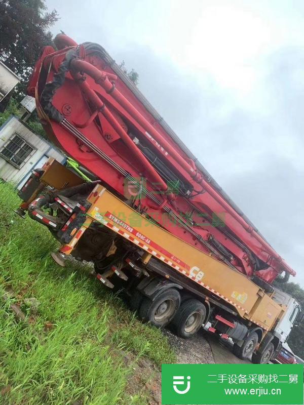 江蘇出售二手奔馳56米泵車