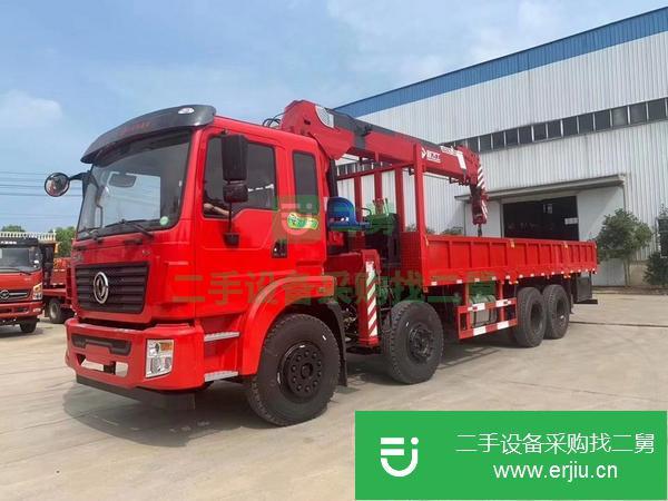 江西出售二手東風錦程12噸5節臂隨車吊