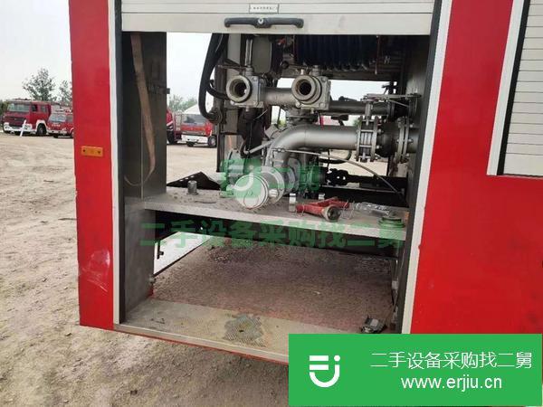 山西出售二手10噸消防車，濰柴336馬力