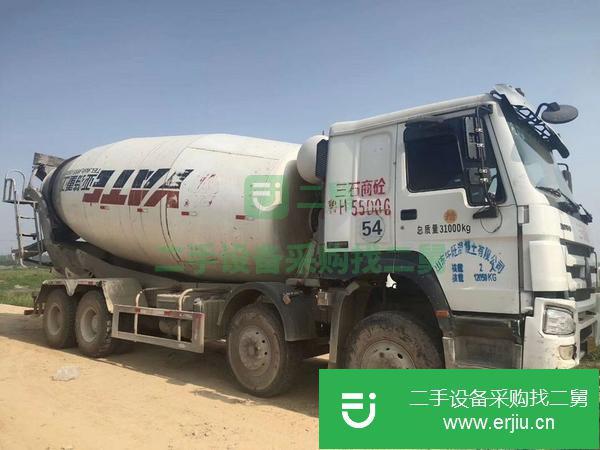 天津出售二手豪沃攪拌車  亞特上裝 二十二方