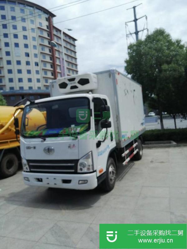 湖北出售二手解放4米2冷藏車
