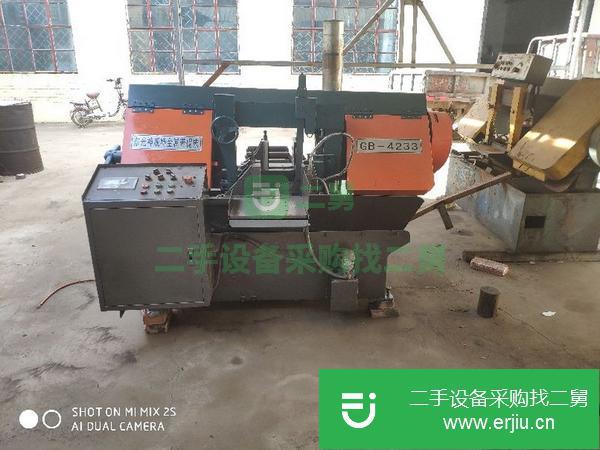 河北出售二手4233金屬帶鋸床