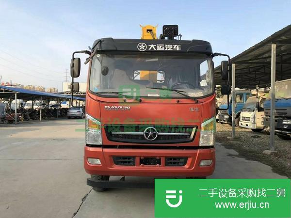 安徽出售二手大運8噸隨車吊