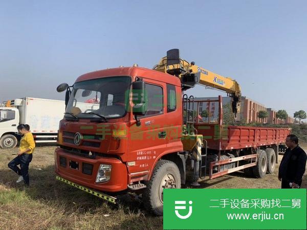 四川出售二手后八輪徐工隨車吊