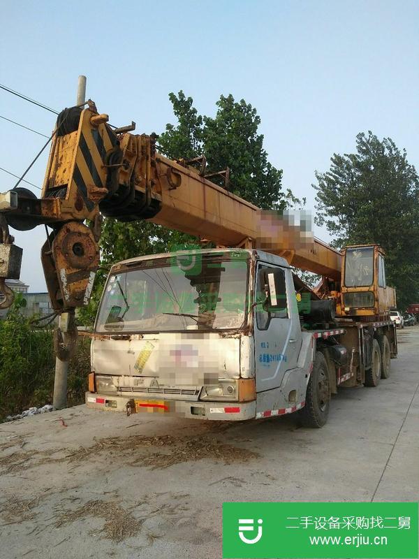 江蘇出售二手蚌埠吊車16噸 手續齊全
