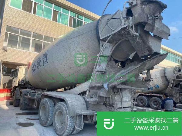 黑龍江出售二手14年6月國三歐曼大20方攪拌車,車長11600