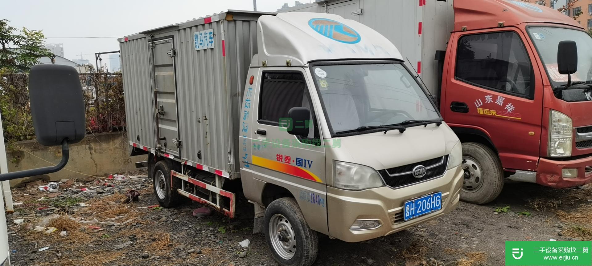 山東出售二手凱馬箱式貨車