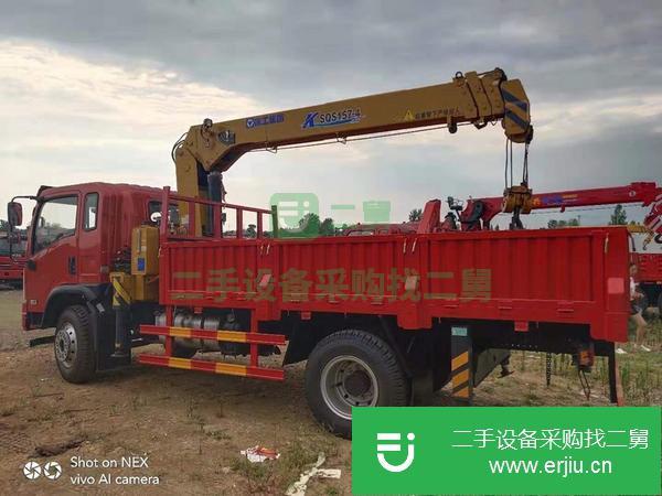 重慶出售二手大運6.3噸隨車吊