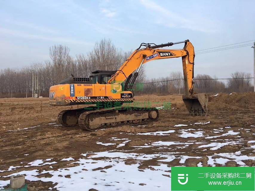 北京出售二手三一重工SY365H-9挖掘機