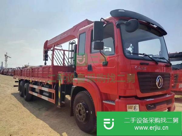 湖北出售二手東風錦程后八輪12噸隨車吊