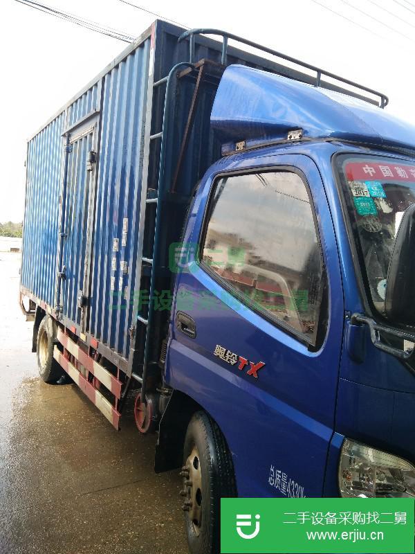 江西出售二手福田奧鈴箱式貨車